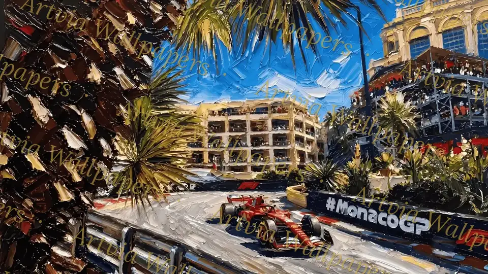 Ferrari at the Monaco GP
